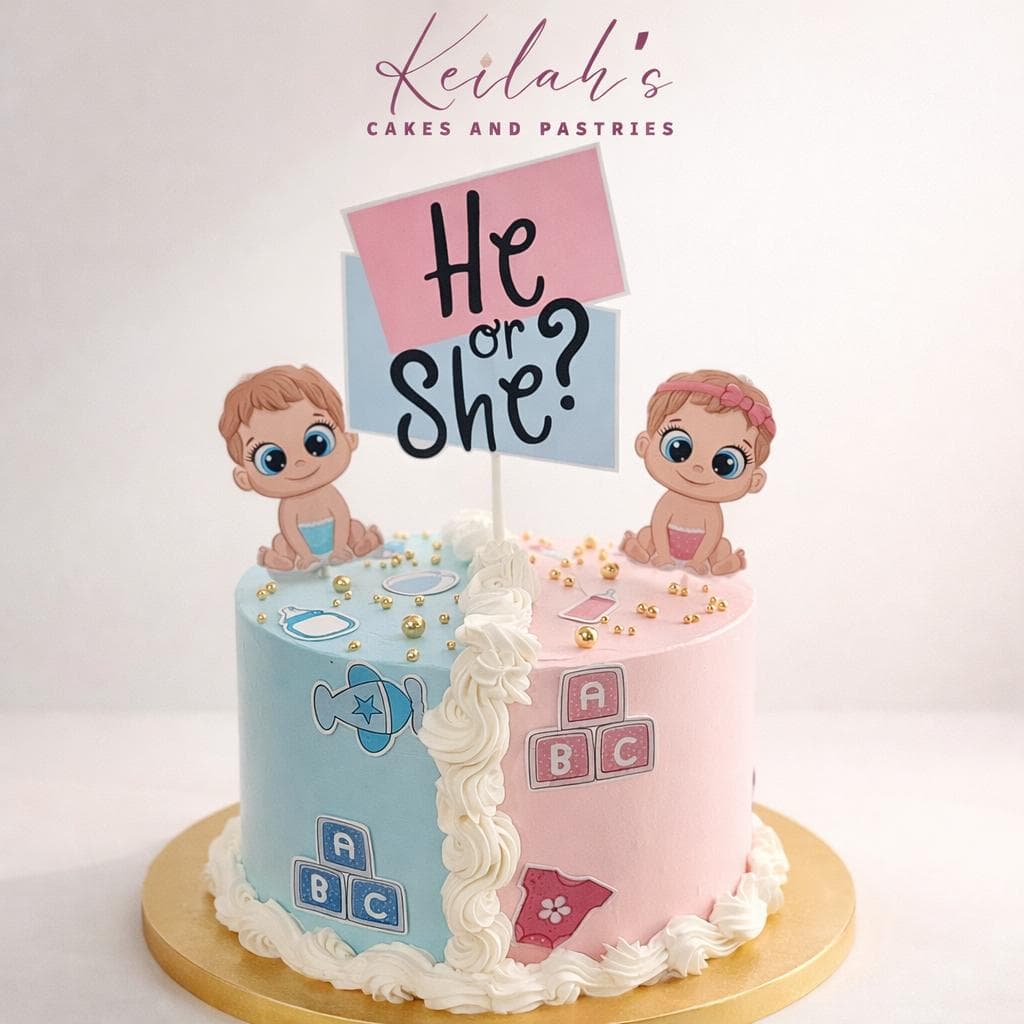 Gender Reveal Cakes