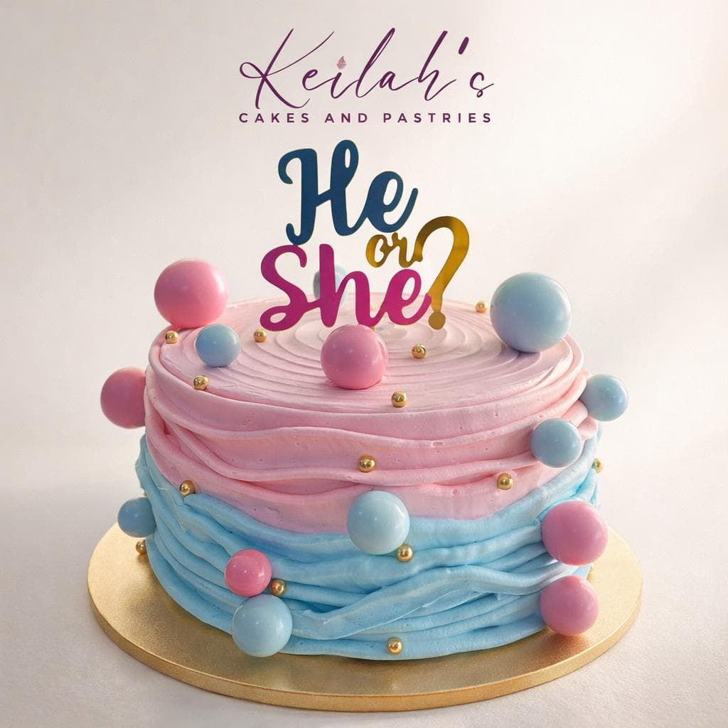 Gender Reveal Cakes 2