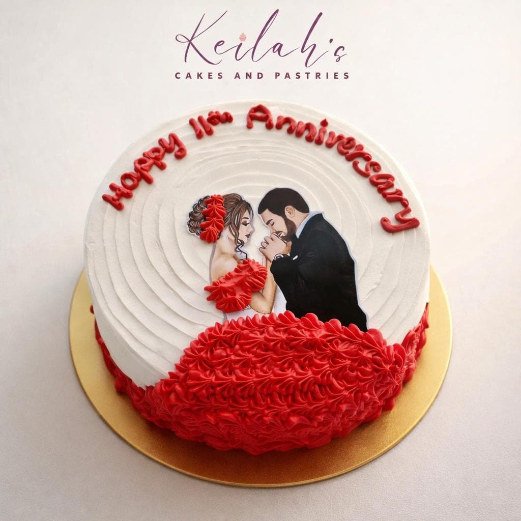 Love & Milestone Anniversary Cakes 4